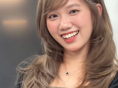 Mái Side Bangs Layer Volume 