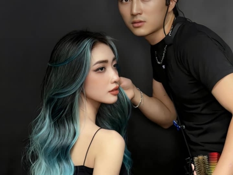 Tóc Highlight Bạc 