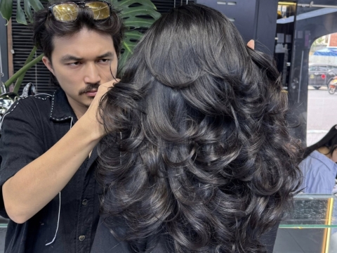 Mẫu Tóc Uốn