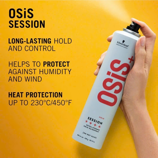 Keo xịt giữ kiểu tóc rất cứng osis+ session