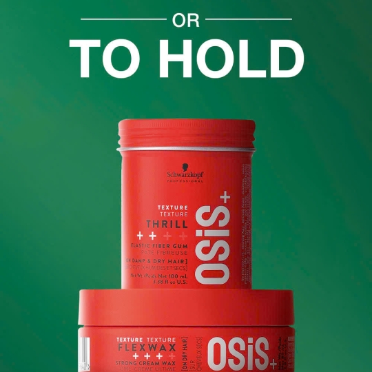 Sáp tạo kiểu giữ nếp tóc cứng osis+