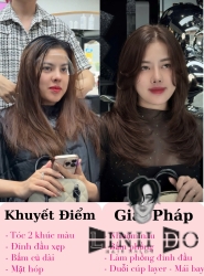 Nhuộm Nhâu Uốn Layer